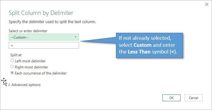 Split by Delimiter into Rows (and Columns) with Power Query